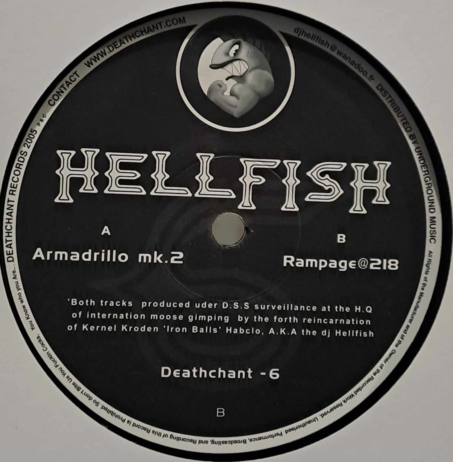 Deathchant -6 - vinyle hardcore